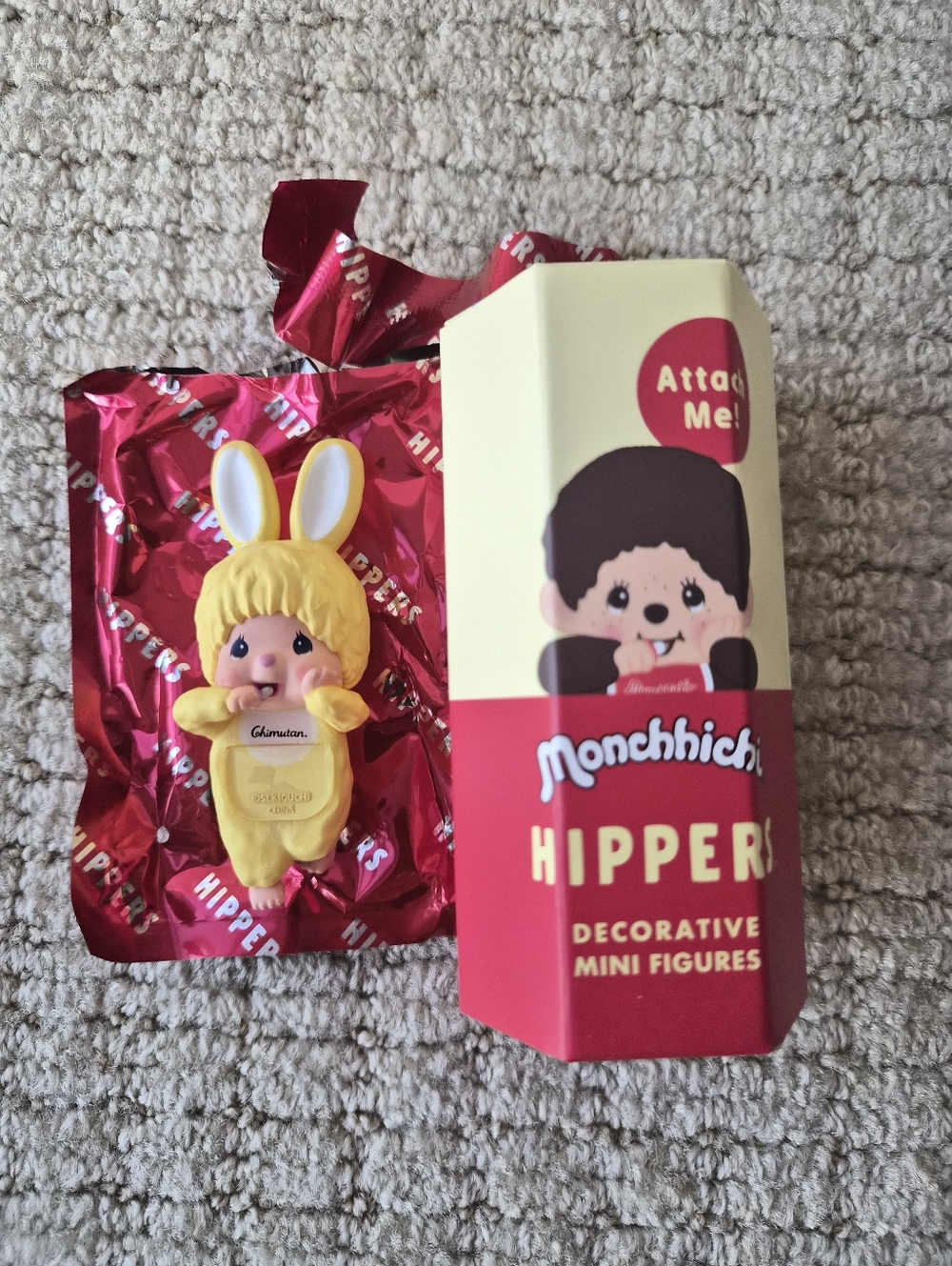 Yellow Bunny | Monchhichi Hippers Confirmed Blind Box